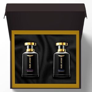Park Avenue Gift Set For Men – Euphoria & Harmony – Eau De Parfum Men, 200ml | Perfume for Men | Gift Hamper for Men | Premium Luxury Fragrance Scent | Long-lasting Aroma Perfume