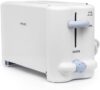 Philips HD4815/01 2-Slice 800-Watt Pop-up Toaster (White)