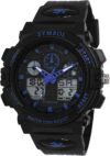 Amazon Brand - Symbol Analog-Digital Men's Watch (Dial Colored Strap)