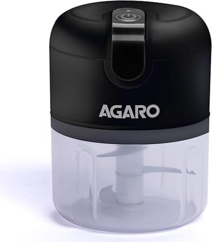 AGARO Elite Rechargeable Mini Electric Chopper