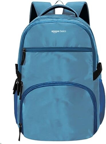 amazon basics 33-Liter Large Backpack with Rain Co