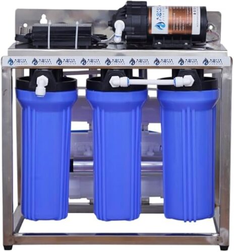 AQUA JIVA STAR 25 LPH Commercial Fully Automatic Ro + UV + TDS Adjsuter Water Purifier Best For Office, Hostel, Schools And Commercial Needs (RO + TDS + UV + Auto Shut – Off)