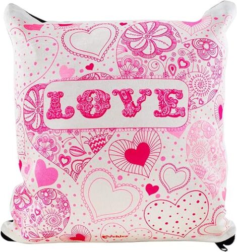 Archies 50 TC Microfibre 1 Cushions Medium (Multicolour)