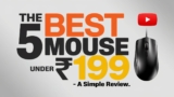 The 5 Best Mouse Under ₹199 – A Simple Review