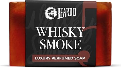 Beardo Whisky Smoke Perfumed Luxury Soap for Men