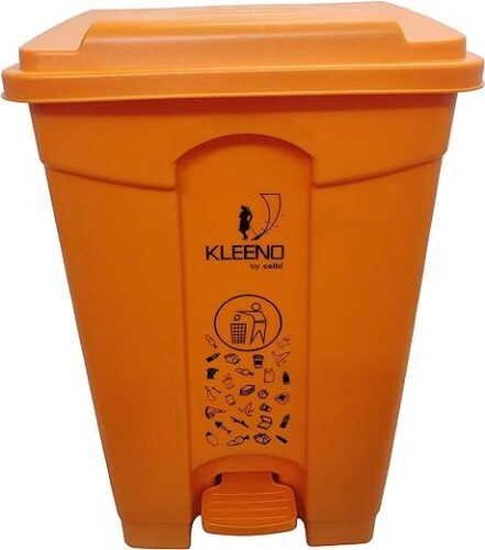 Cello Strong Plastic Step-On Pedal Garbage Dustbin