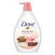 Dove Relaxing Almond Cream Body Wash with Hibiscus Pump Bottle