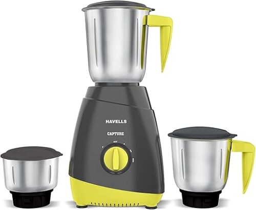 Havells Capture 500W 3 Jar Mixer Grinder