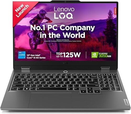 Lenovo [Smartchoice LOQ 12th Gen Intel Core i5-12450HX /39.6cm/ 144Hz 300Nits