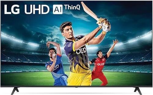 LG 108 cm (43 inches) 4K Ultra HD Smart LED TV 43UQ8020PSB (Dark Iron Gray)