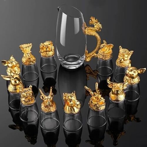 Melbify Zodiac Animal Shot Glasses