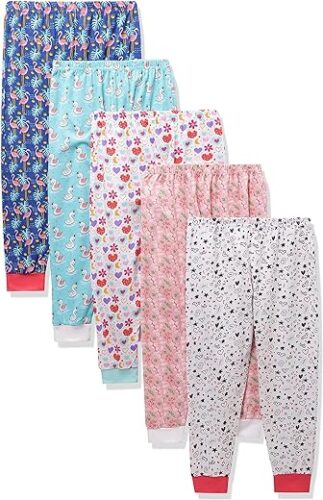 MINITATU Girls Pajama Bottom