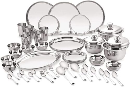Neelam Stainless Steel Premium Dinner Set