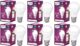 Philips Ace Saver 8.5W B22 LED Bulb, Crystal White, Pack of 6