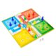 RATNA’S Classic Strategy Game Little Snakes and Ladders with Ludo 2 In 1 for Young Businessman (Multicolour)