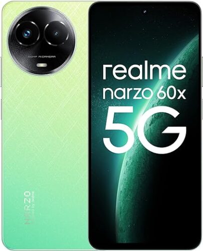 realme narzo 60X 5G (Stellar Green, 4GB, 128GB Storage)