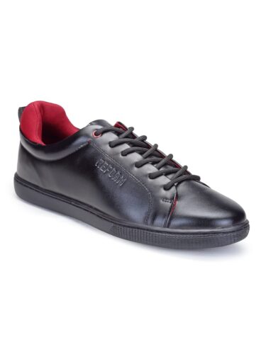 REFOAM Men’s Synthetic Leather Casual Sneaker
