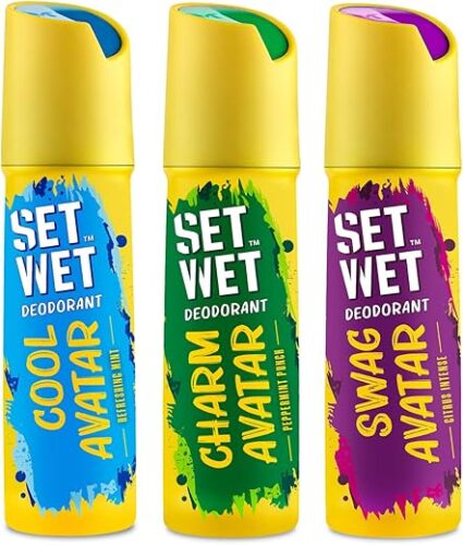 SET WET Deodorant Spray Perfume Cool