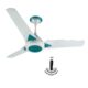USHA Onio UpsilonPlus 1200MM BLDC 5 Star Energy Efflicient, Dust & Oil Resistant Ceiling Fan with Remote (White) Pack of 1